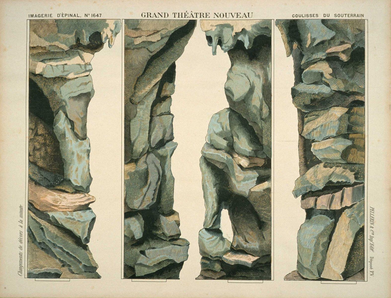 GRAND THEATRE NOUVEAU COULISSES DU SOUTERRAIN (titre inscrit)