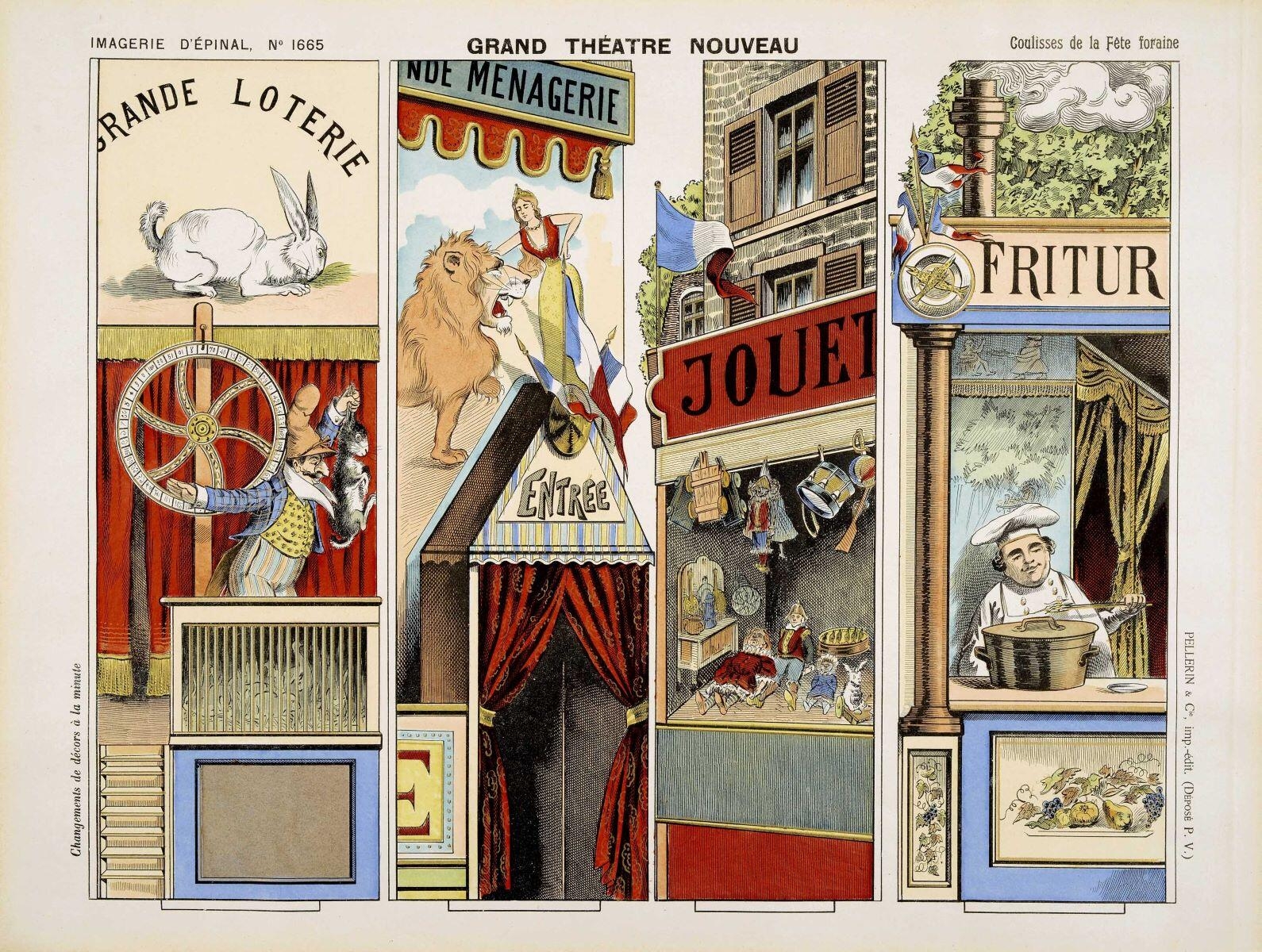 GRAND THÉATRE NOUVEAU Coulisses de la Fête foraine (titre inscrit)