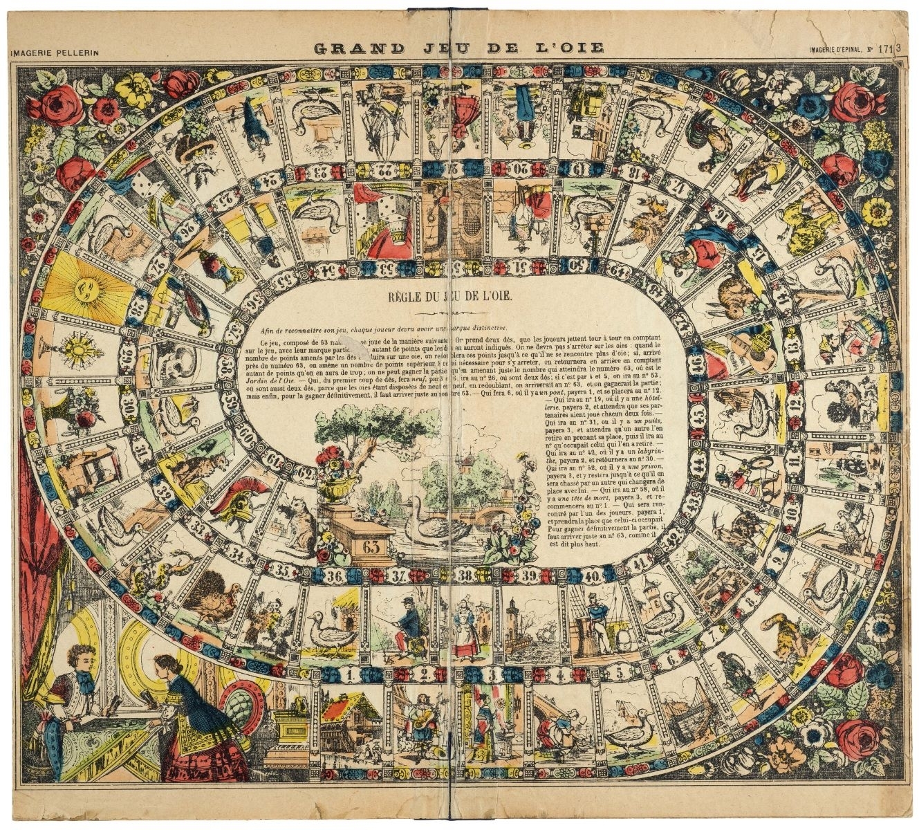 GRAND JEU DE L’OIE (titre inscrit)