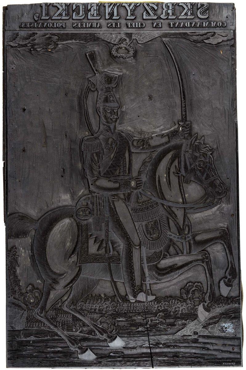 SKRZYNECKI, / COMMANDANT EN CHEF LES ARMEES POLONAISES. (titre inscrit)