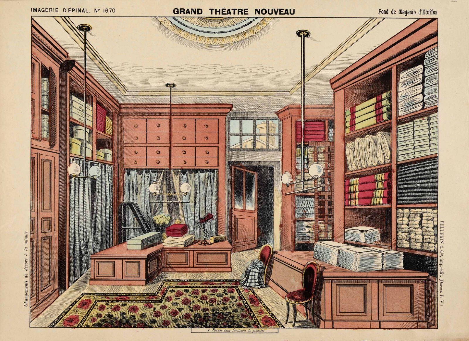 GRAND THEATRE NOUVEAU / Fond de Magasin d’Etoffes (titre inscrit)