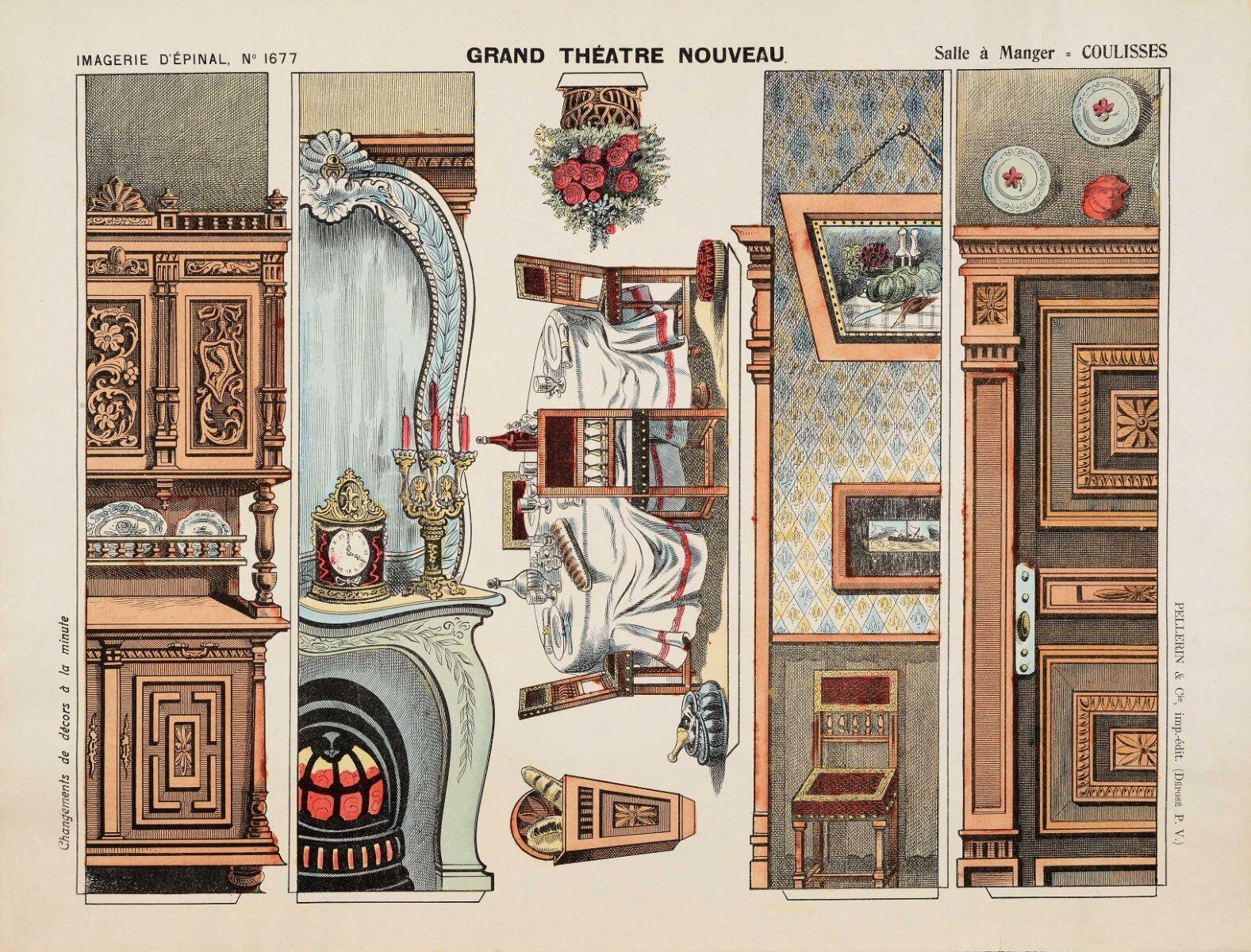 GRAND THÉATRE NOUVEAU / Salle à Manger - COULISSES (titre inscrit)