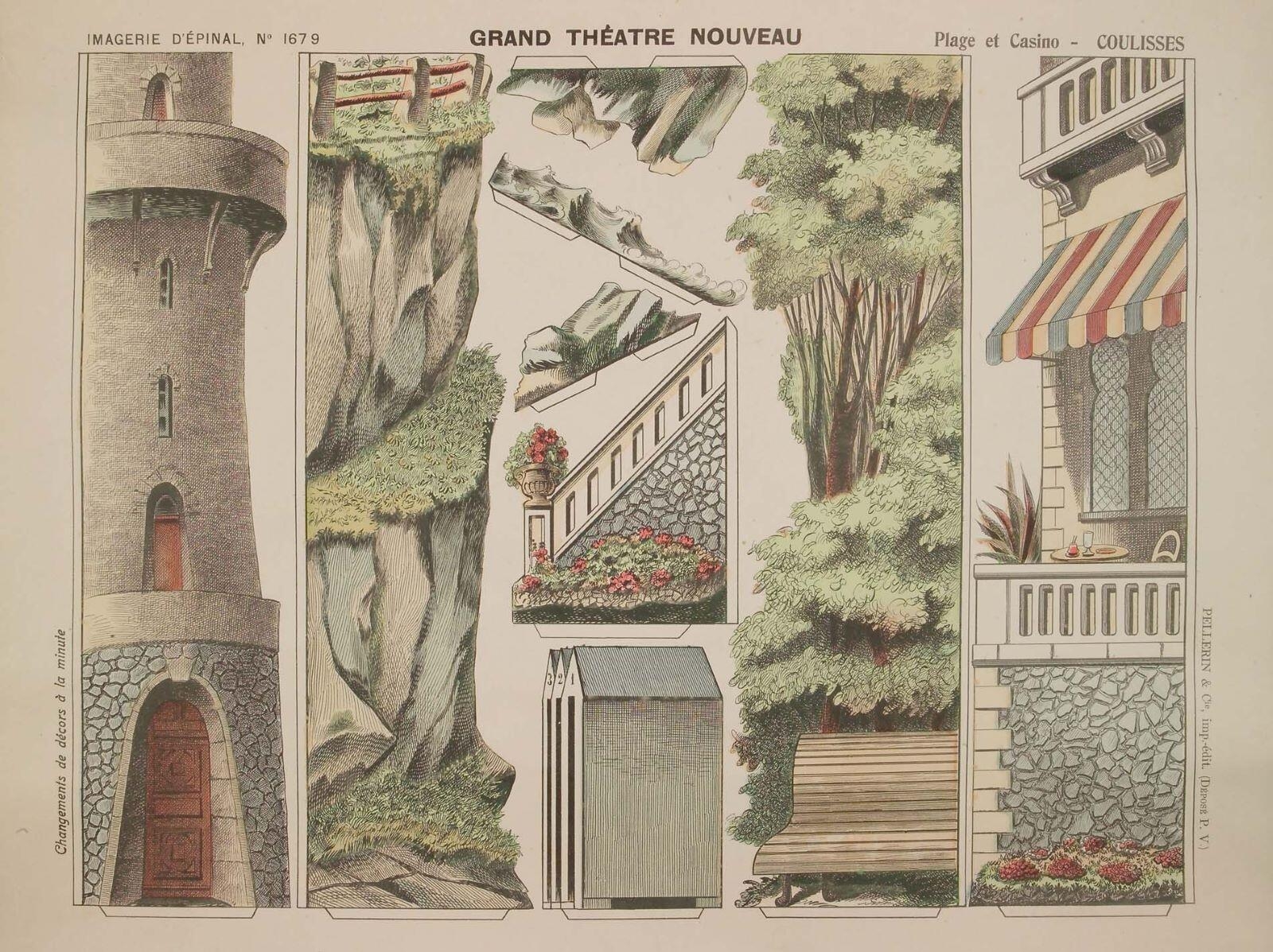 GRAND THÉATRE NOUVEAU / Plage et Casino - COULISSES (titre inscrit)