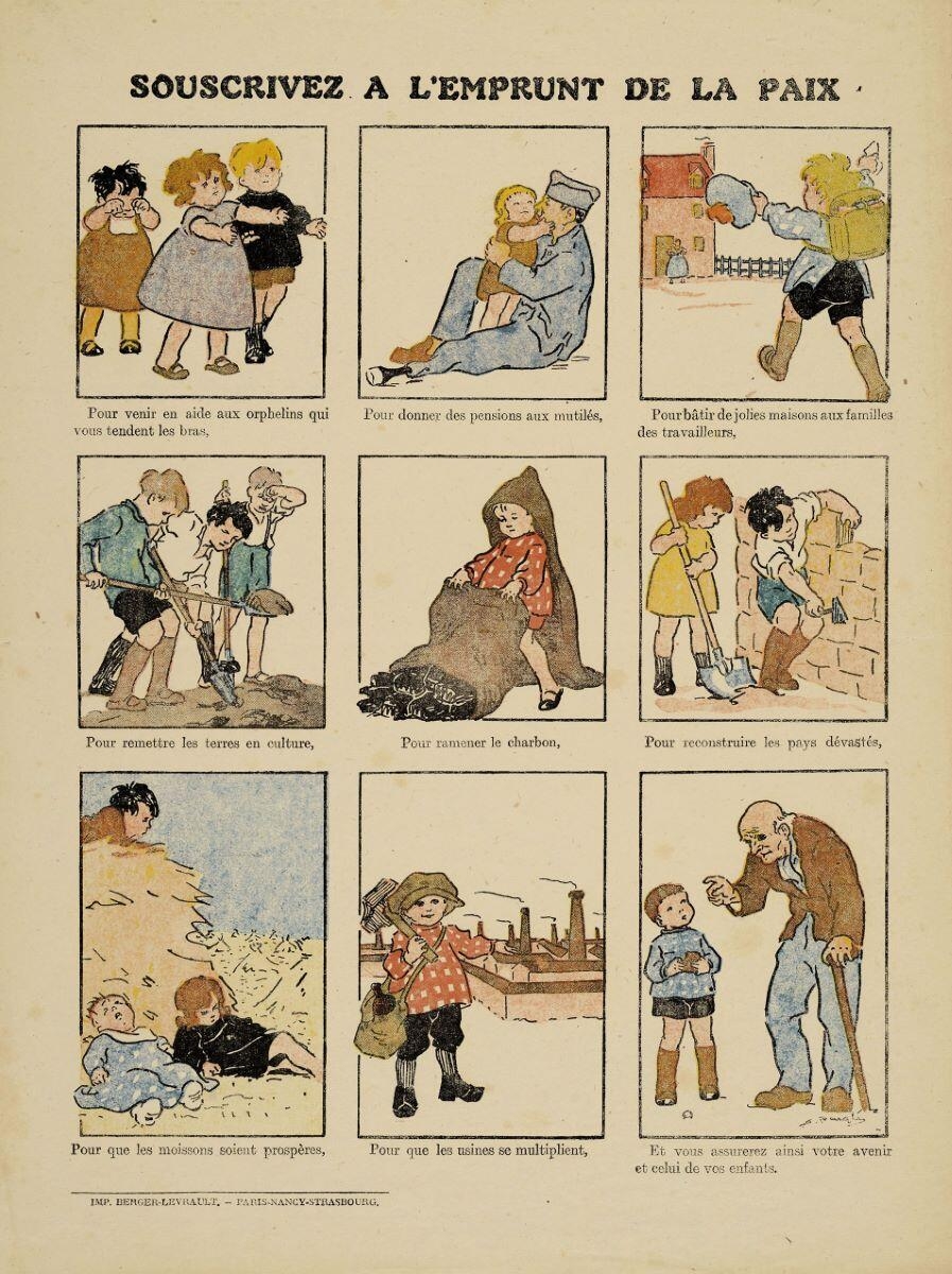 SOUSCRIVEZ A L'EMPRUNT DE LA PAIX. (titre inscrit)