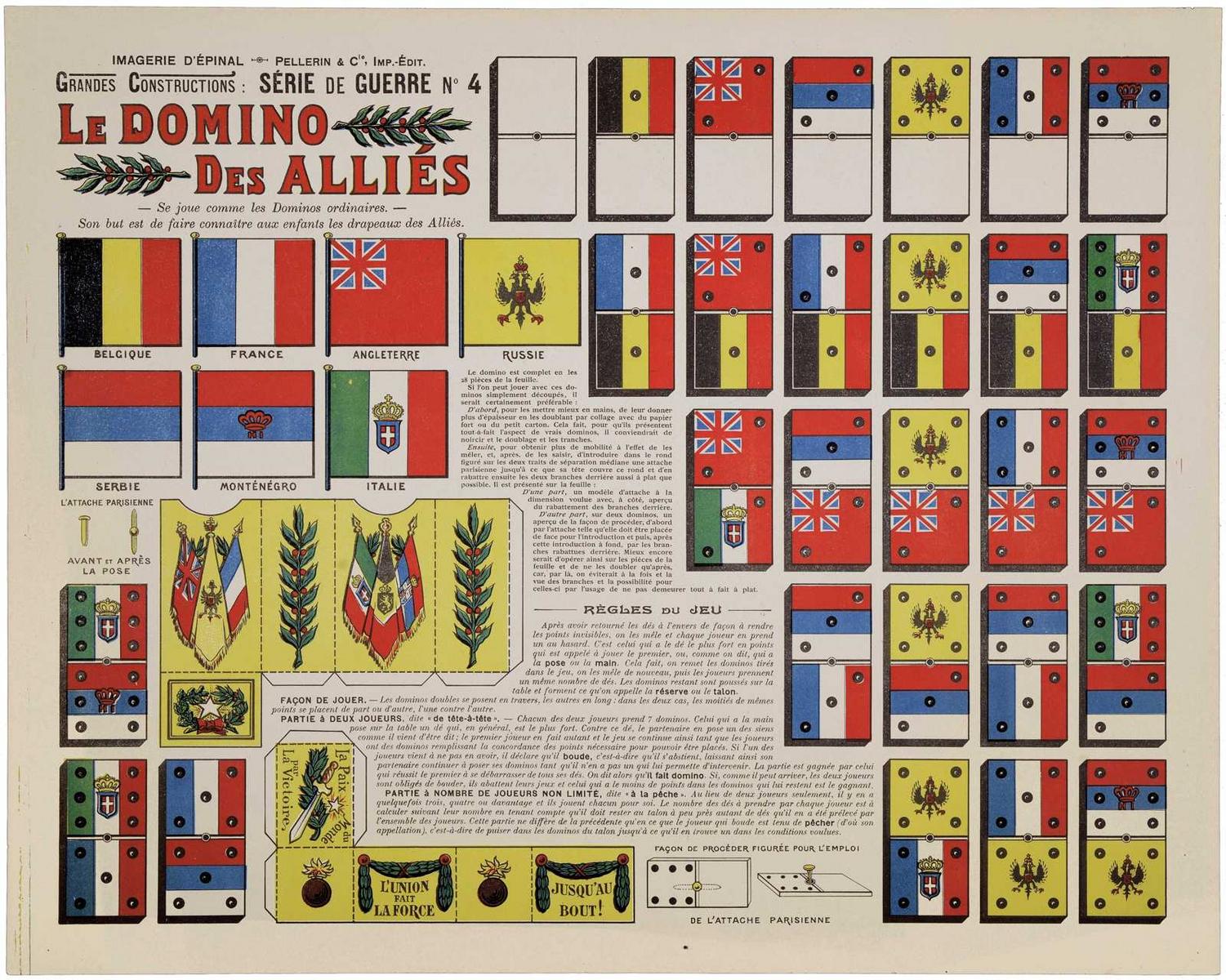 LE DOMINO / DES ALLIÉS (titre inscrit)