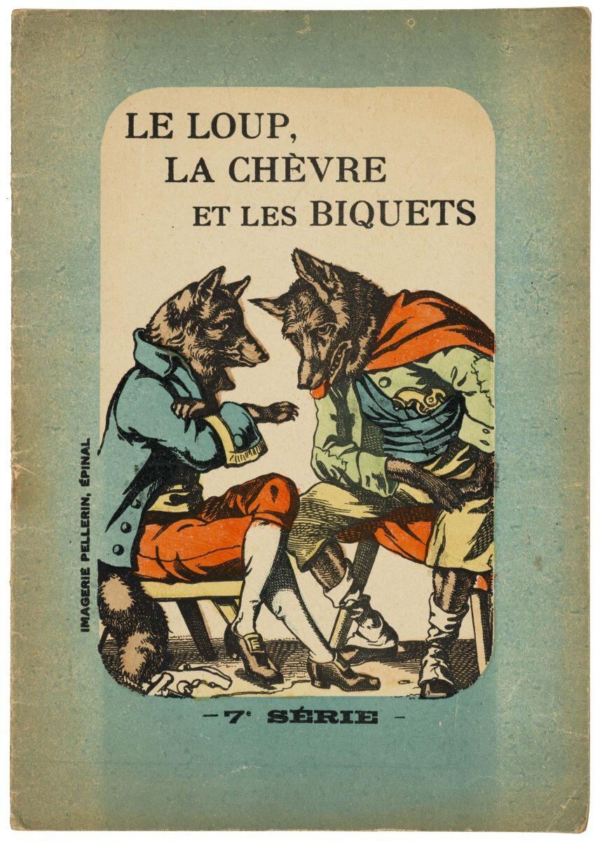 LE LOUP, / LA CHEVRE / ET LES BIQUETS / - 7e SERIE  - (titre inscrit)