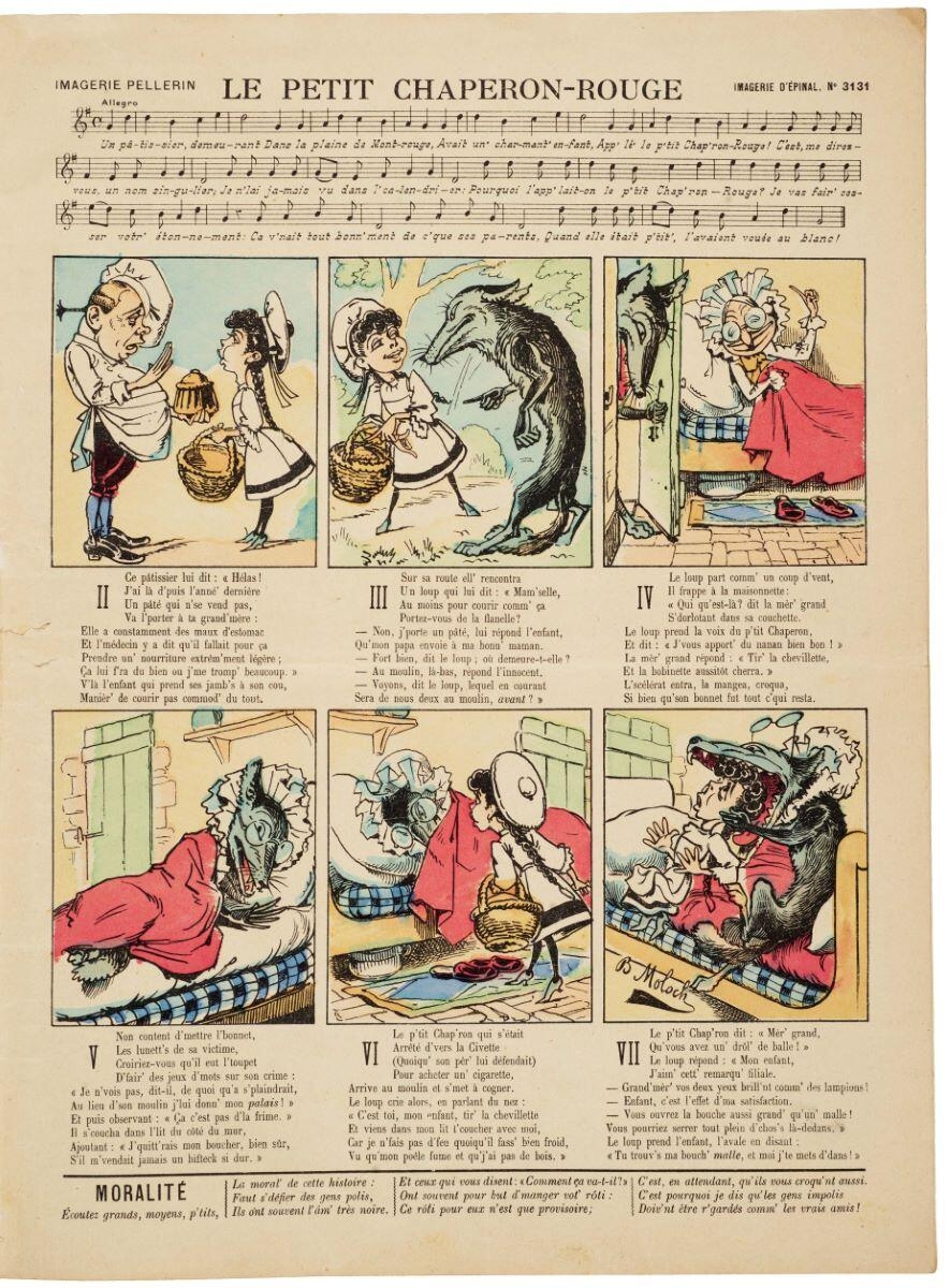 LE PETIT CHAPERON-ROUGE (titre inscrit)