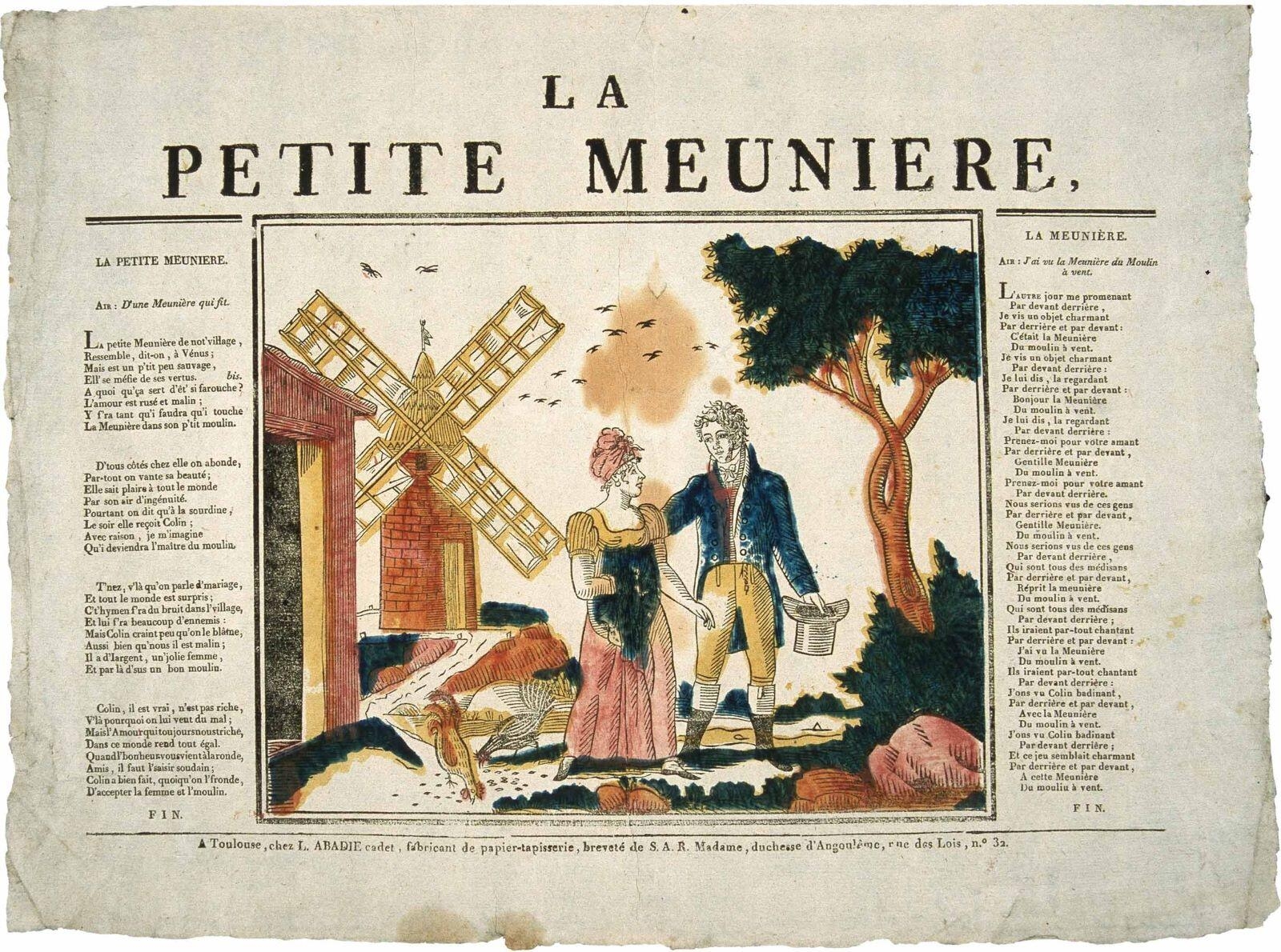 LA PETITE MEUNIERE, (titre inscrit)