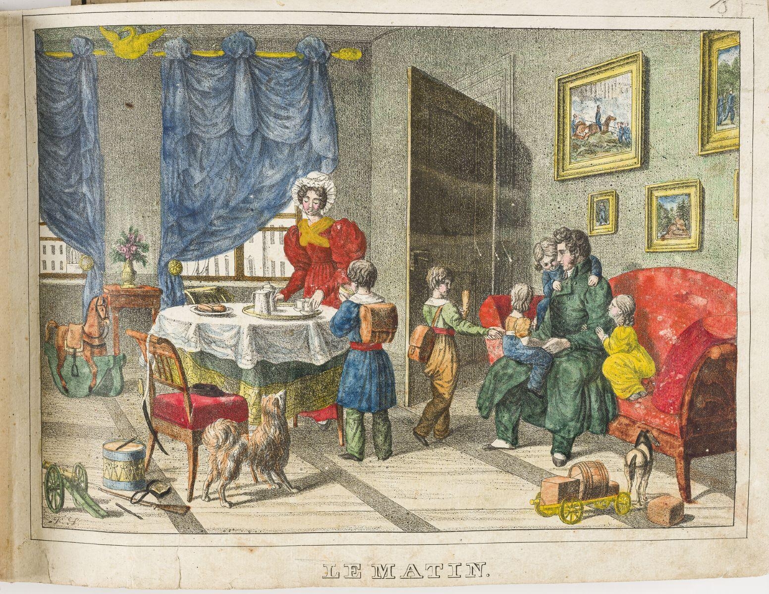 LE MATIN. (titre inscrit)