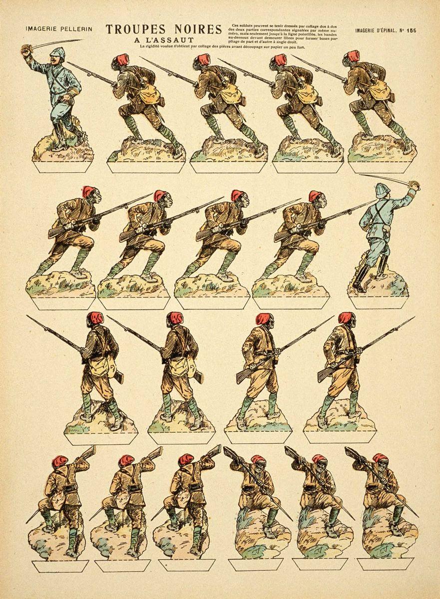 TROUPES NOIRES / A L'ASSAUT (titre inscrit)