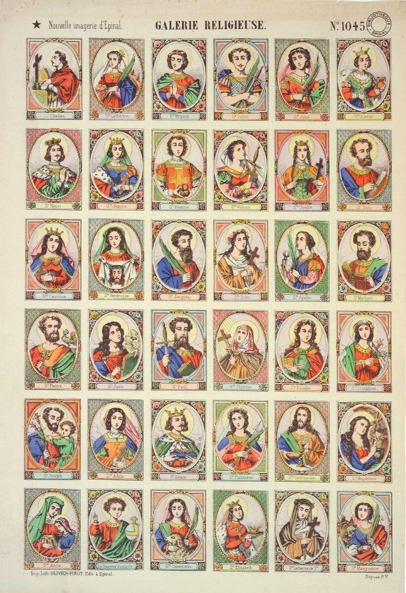 GALERIE RELIGIEUSE. N°.1045. (titre inscrit)