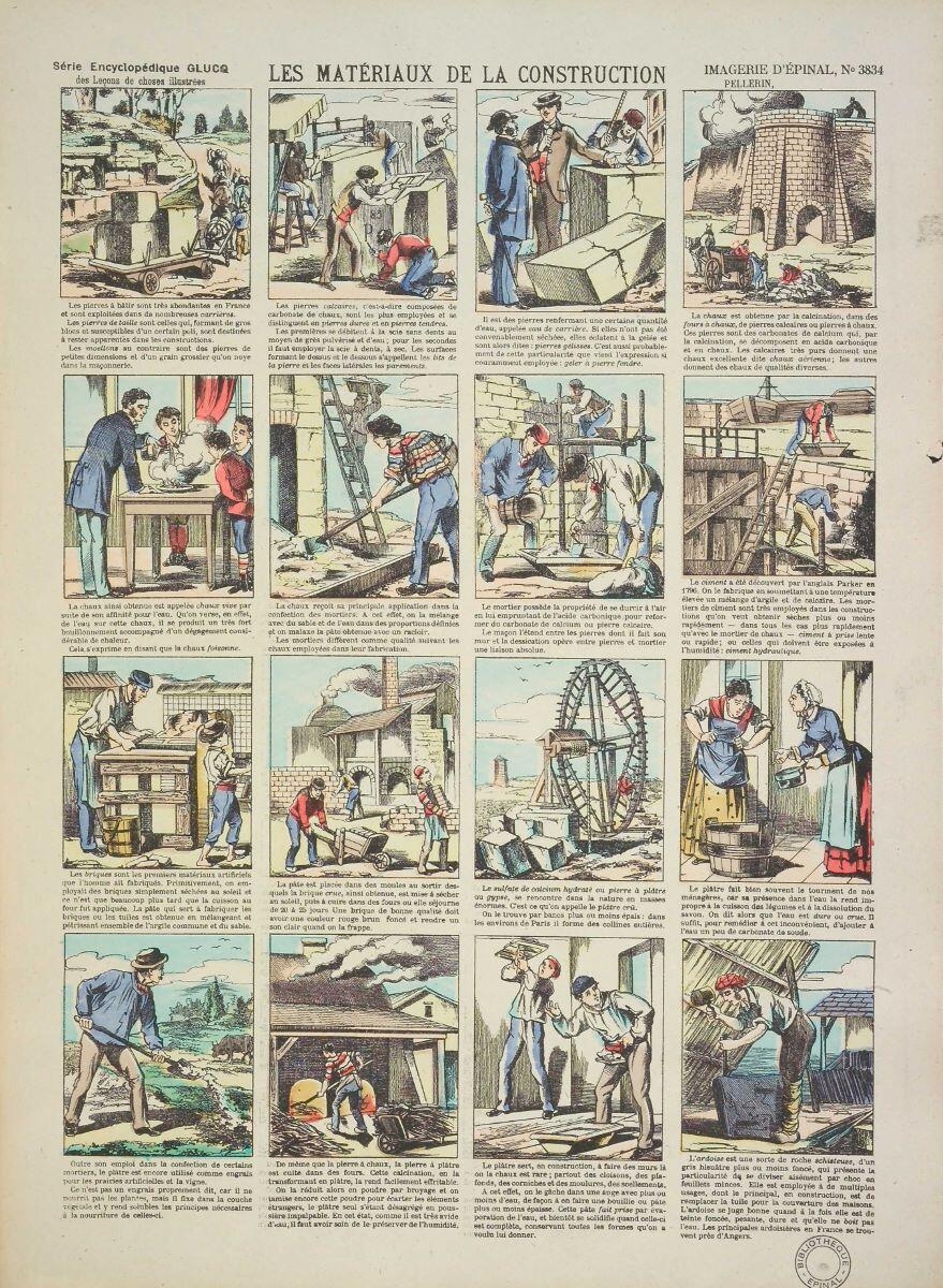 LES MATÉRIAUX DE LA CONSTRUCTION (titre inscrit)