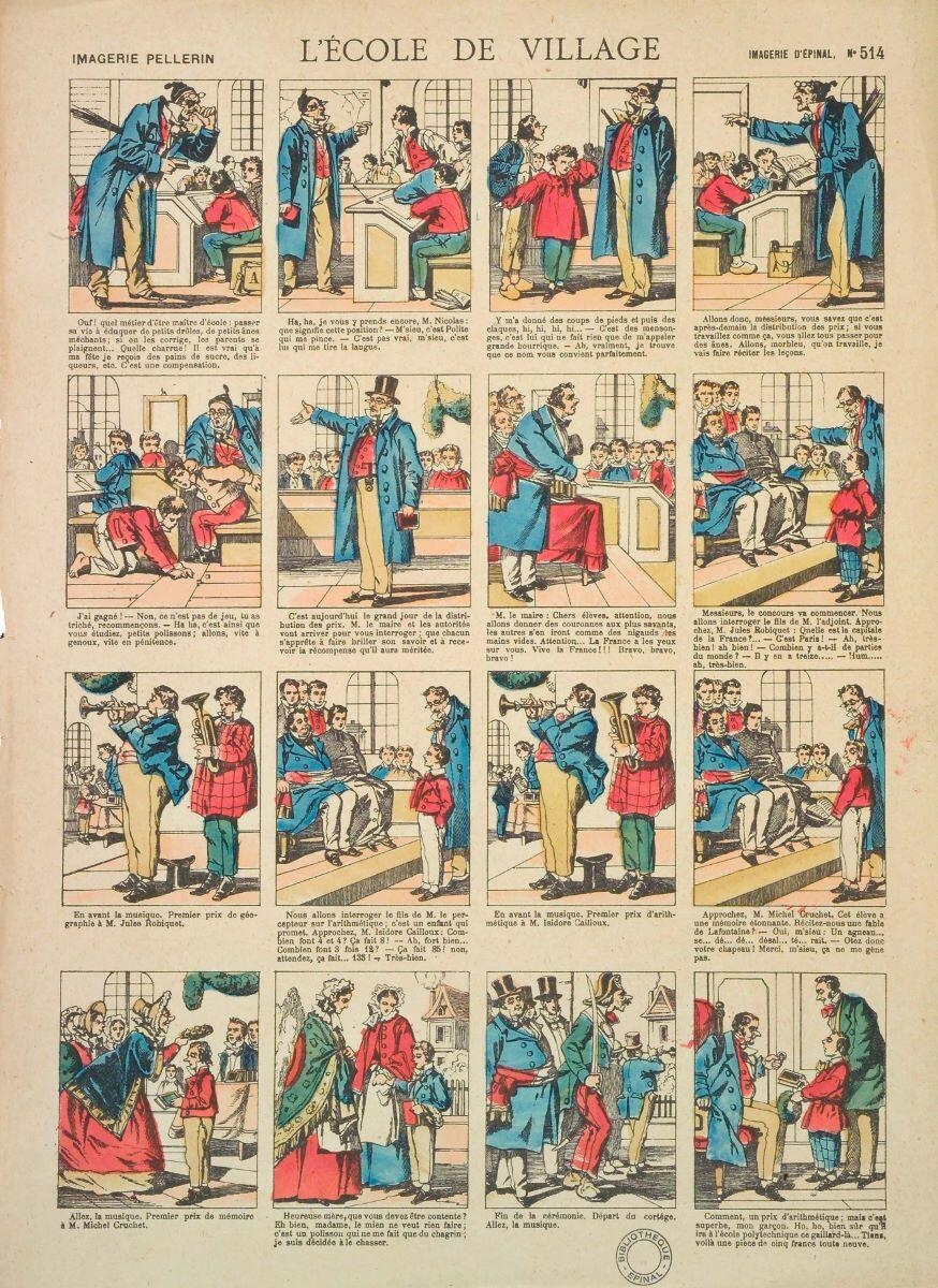L'ECOLE DE VILLAGE (titre inscrit)