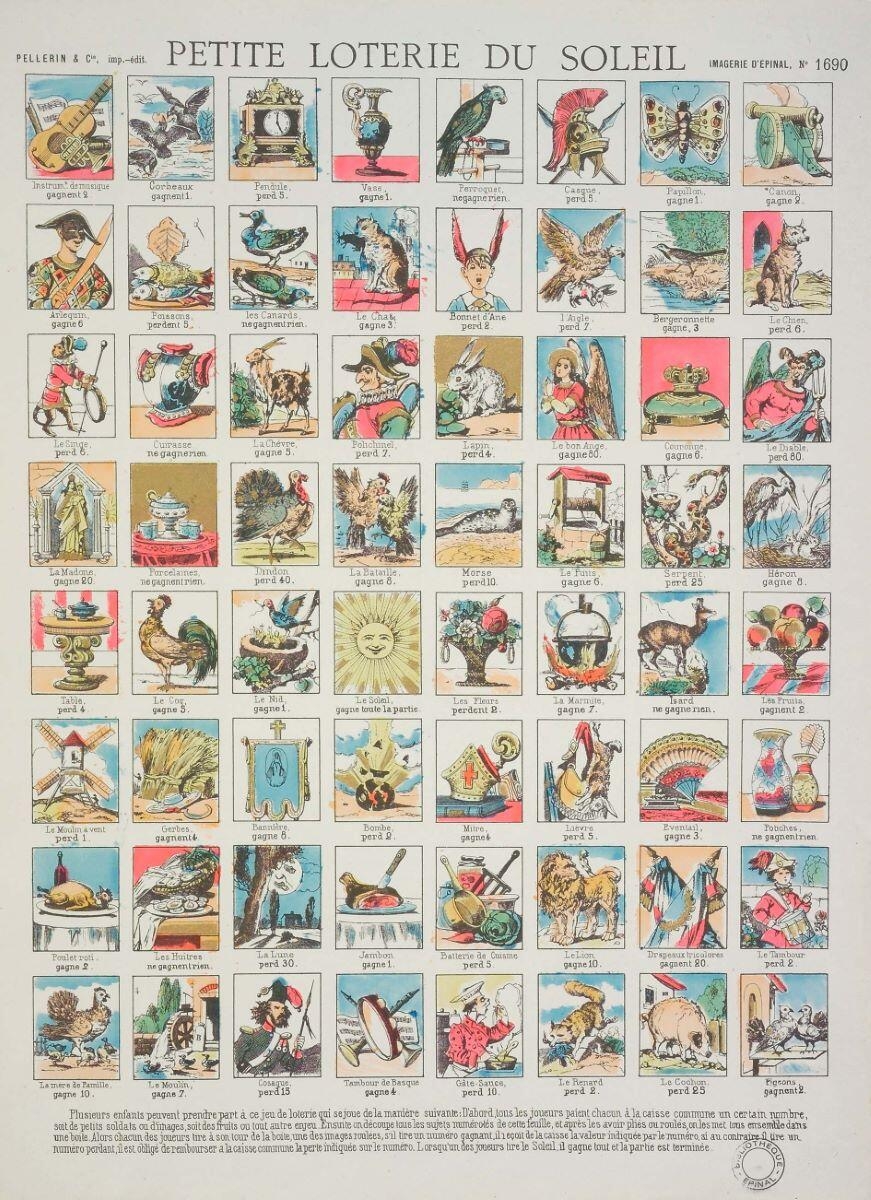 PETITE LOTERIE DU SOLEIL (titre inscrit)