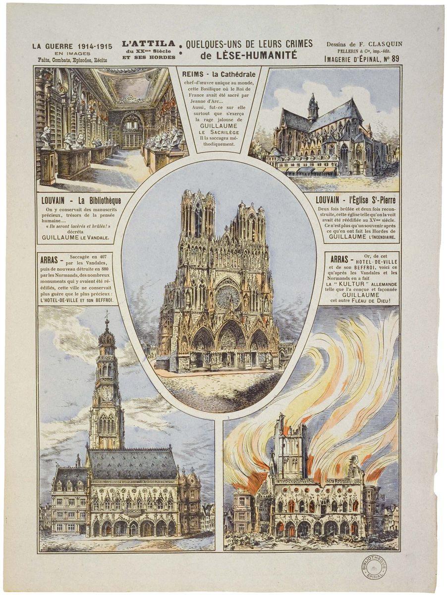 L'ATTILA / du XXme Siècle / ET SES HORDES : QUELQUES-UNS DE LEURS CRIMES / de LÈSE-HUMANITÉ (titre inscrit)