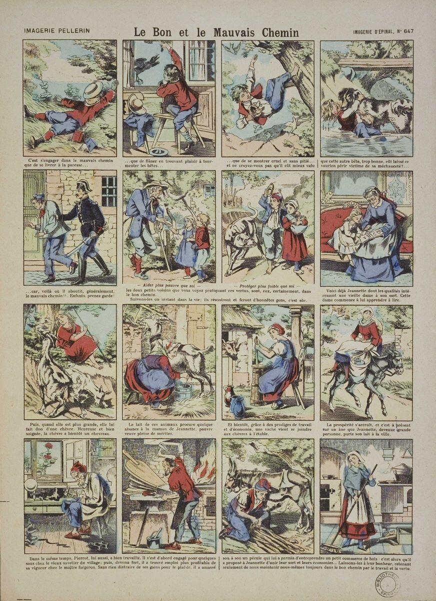 Le Bon et le Mauvais Chemin (titre inscrit)