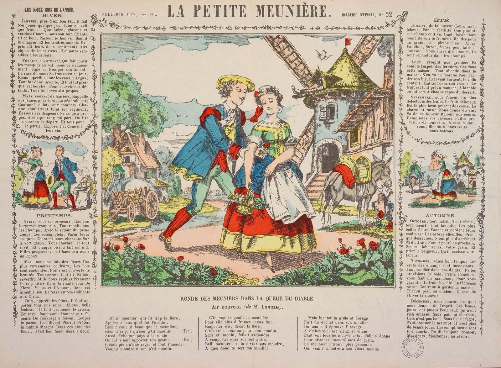 LA PETITE MEUNIÈRE. 52. (titre inscrit)