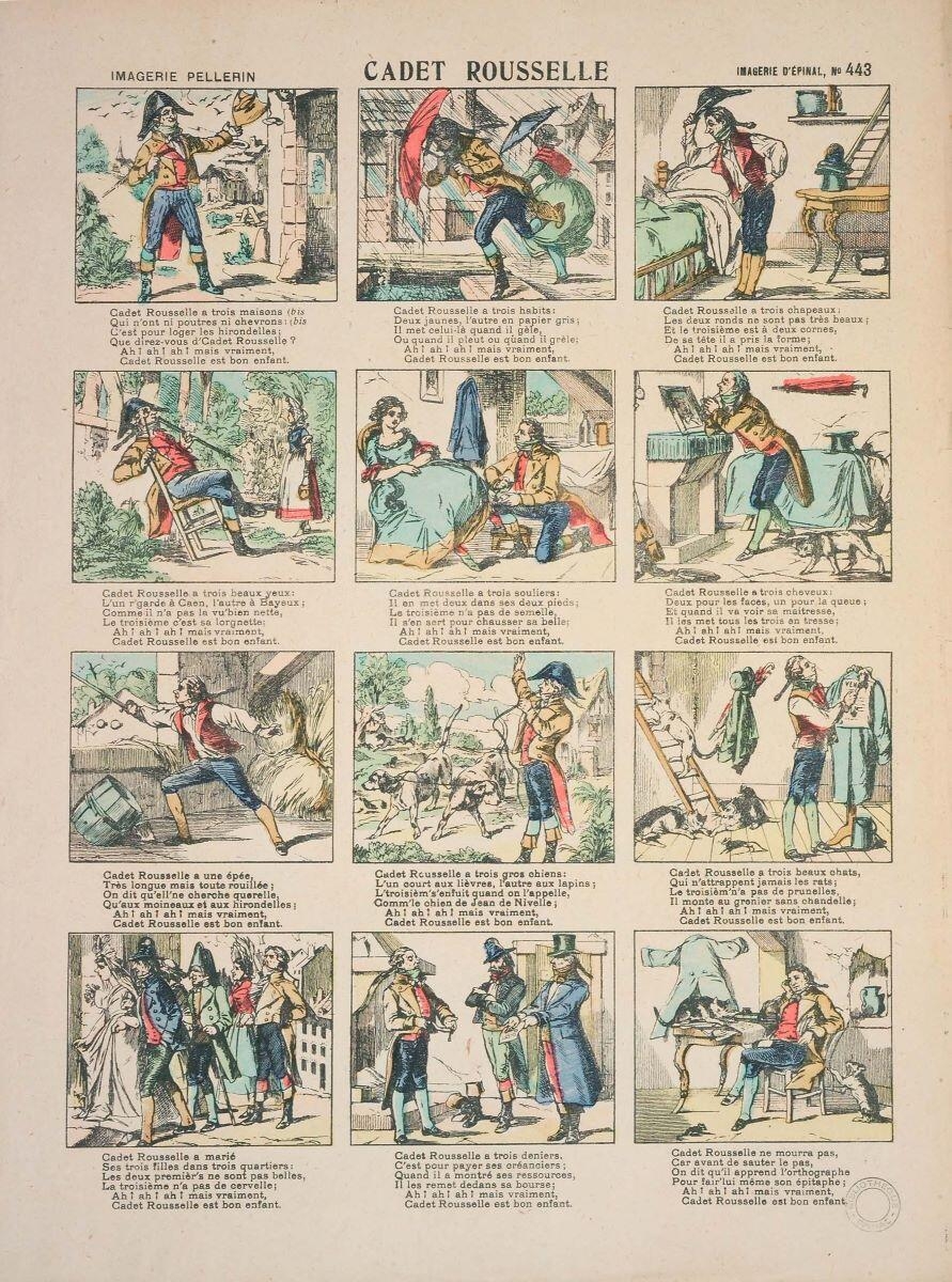 CADET ROUSSELLE. (titre inscrit)