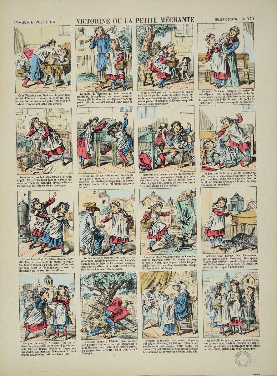 VICTORINE OU LA PETITE MECHANTE (titre inscrit)