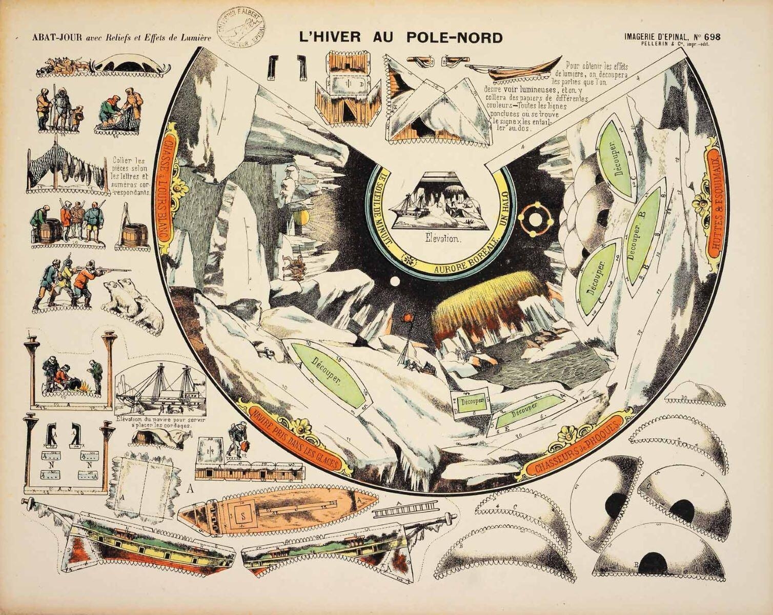 L’HIVER AU POLE-NORD (titre inscrit)