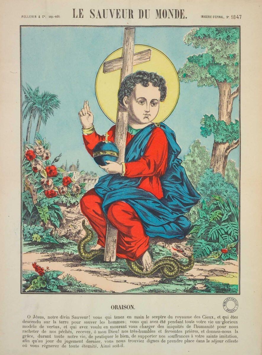 LE SAUVEUR DU MONDE. (titre inscrit)