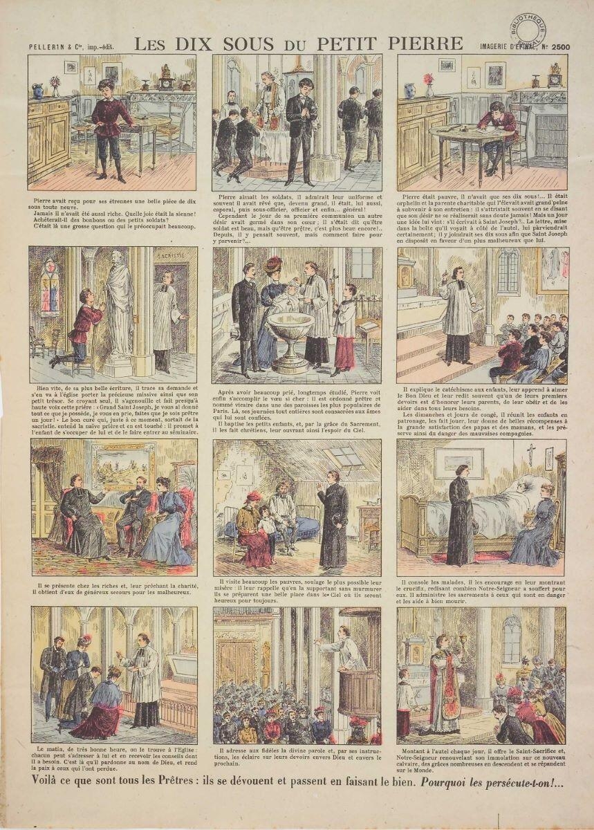 LES DIX SOUS DU PETIT PIERRE (titre inscrit)