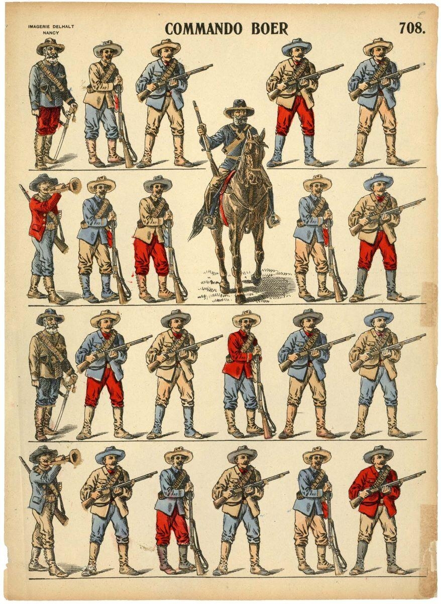 COMMANDO BOER  708. (titre inscrit)