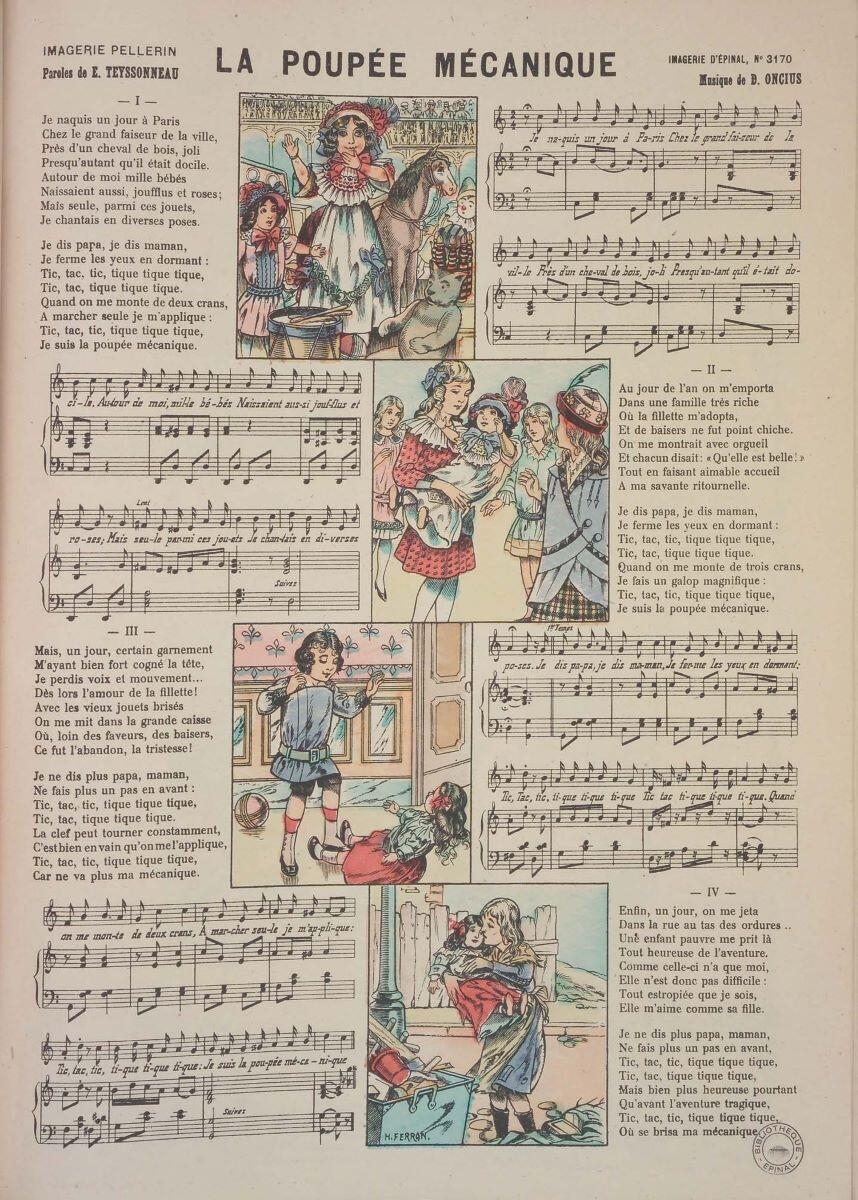 LA POUPEE MÉCANIQUE (titre inscrit)