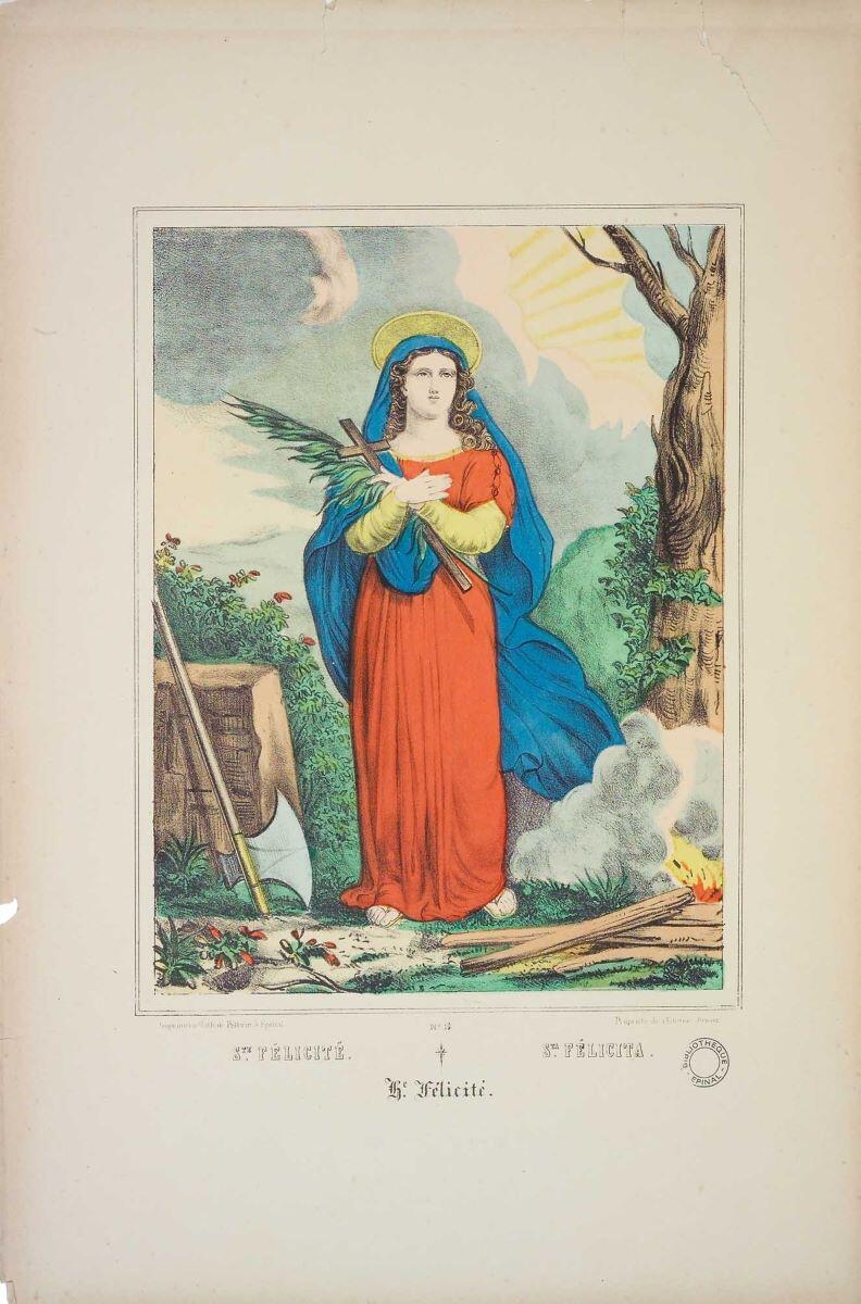 STE. FÉLICITÉ. / N°.. 19. (titre inscrit, fr., it., all.)
