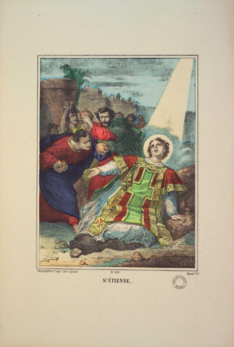 ST. ETIENNE. / N°. 410 (titre inscrit)