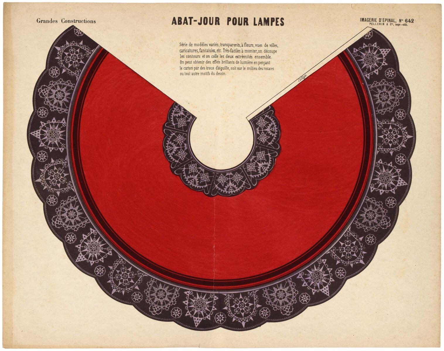 ABAT-JOUR POUR LAMPES (titre inscrit)