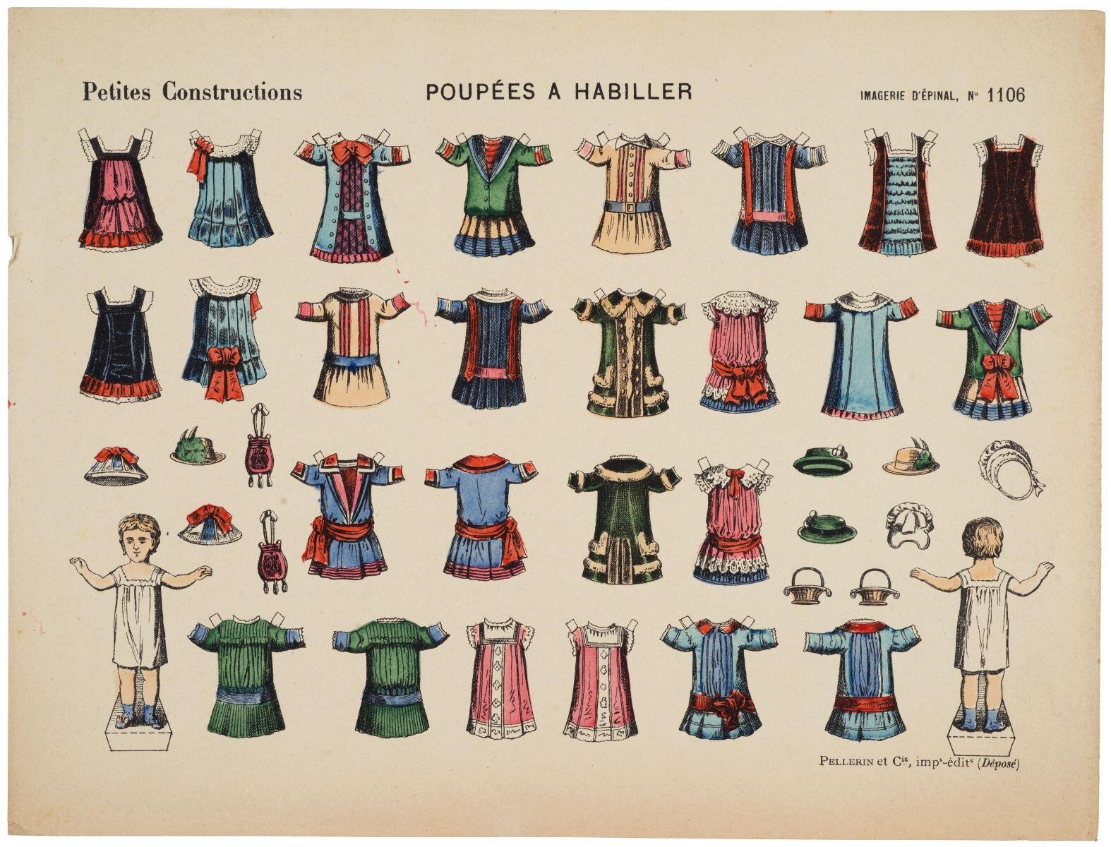 POUPÉES A HABILLER (titre inscrit)