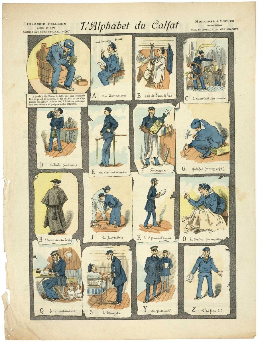 L’Alphabet du Calfat (titre inscrit)