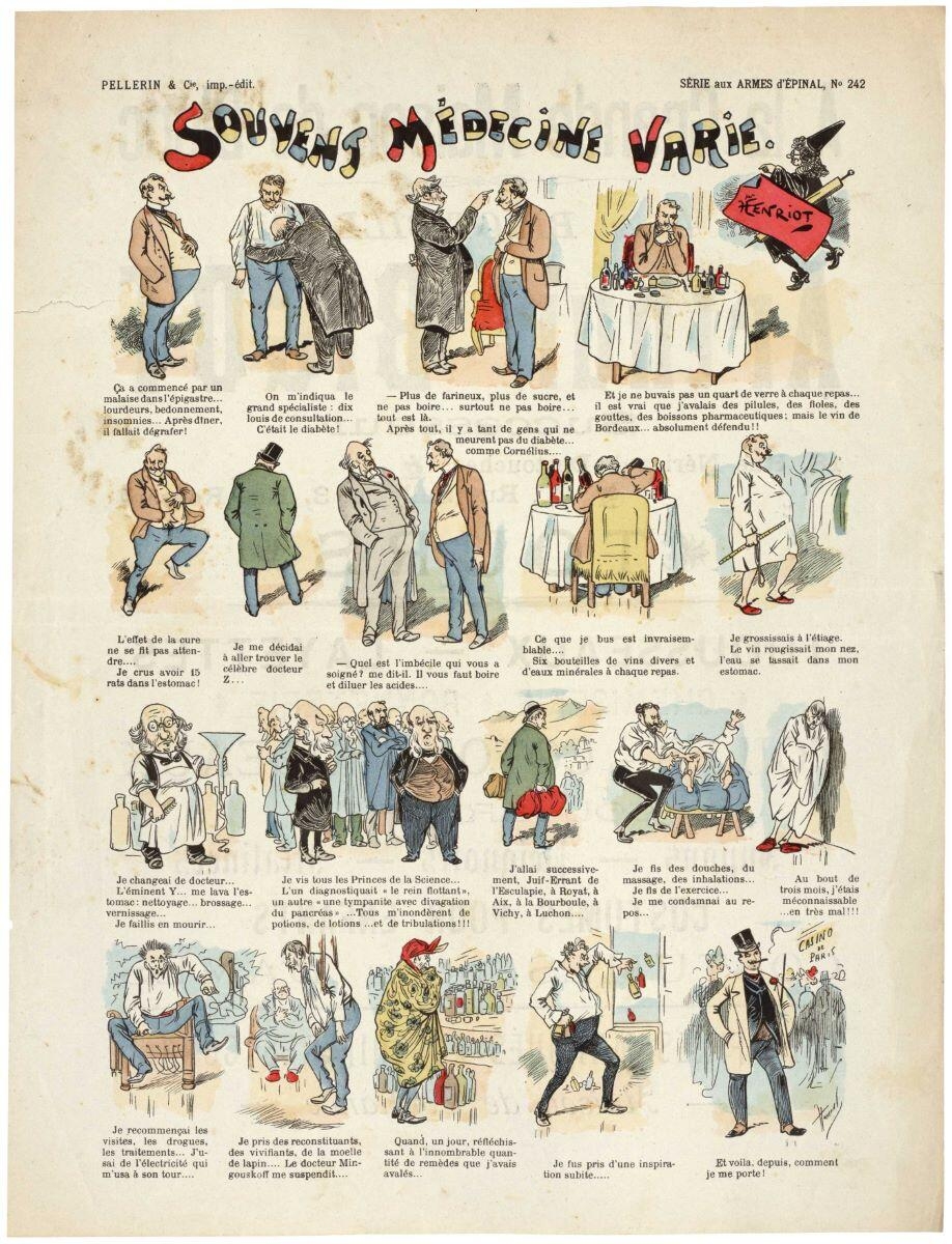 SOUVENT MEDECINE VARIE. (titre inscrit)