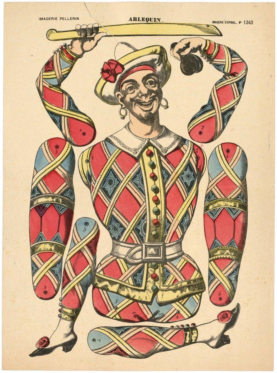 ARLEQUIN. (titre inscrit)