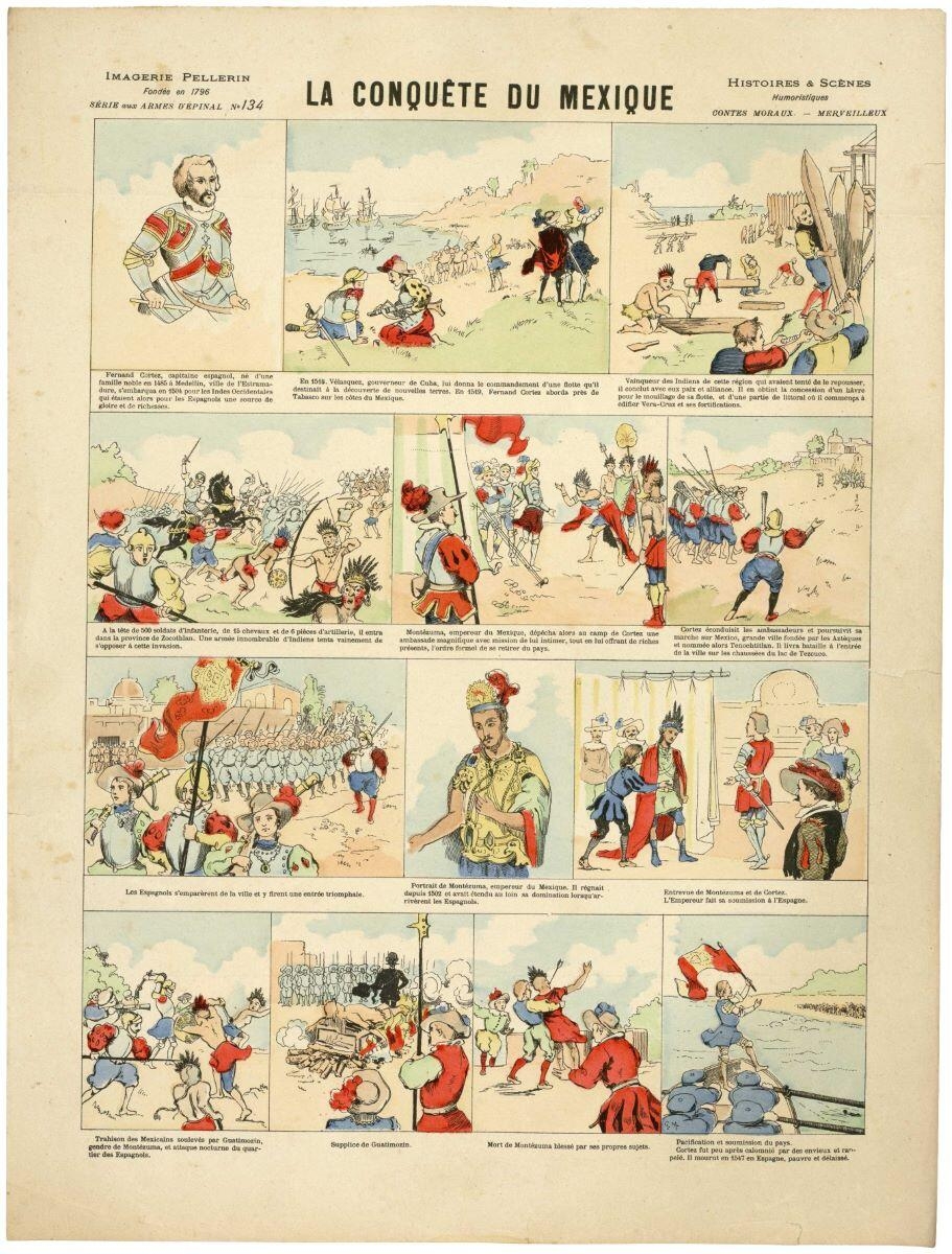 LA CONQUÊTE DU MEXIQUE (titre inscrit)