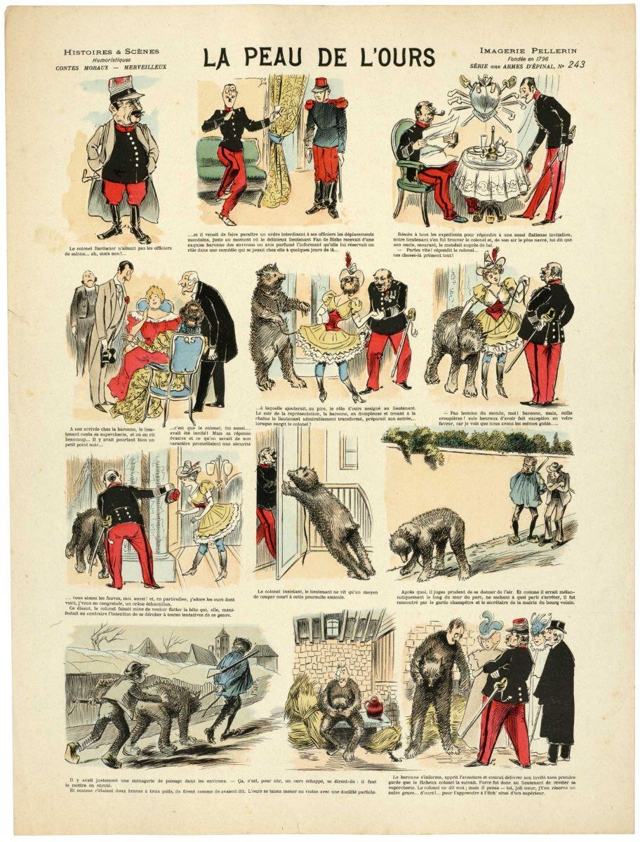 LA PEAU DE L’OURS (titre inscrit)