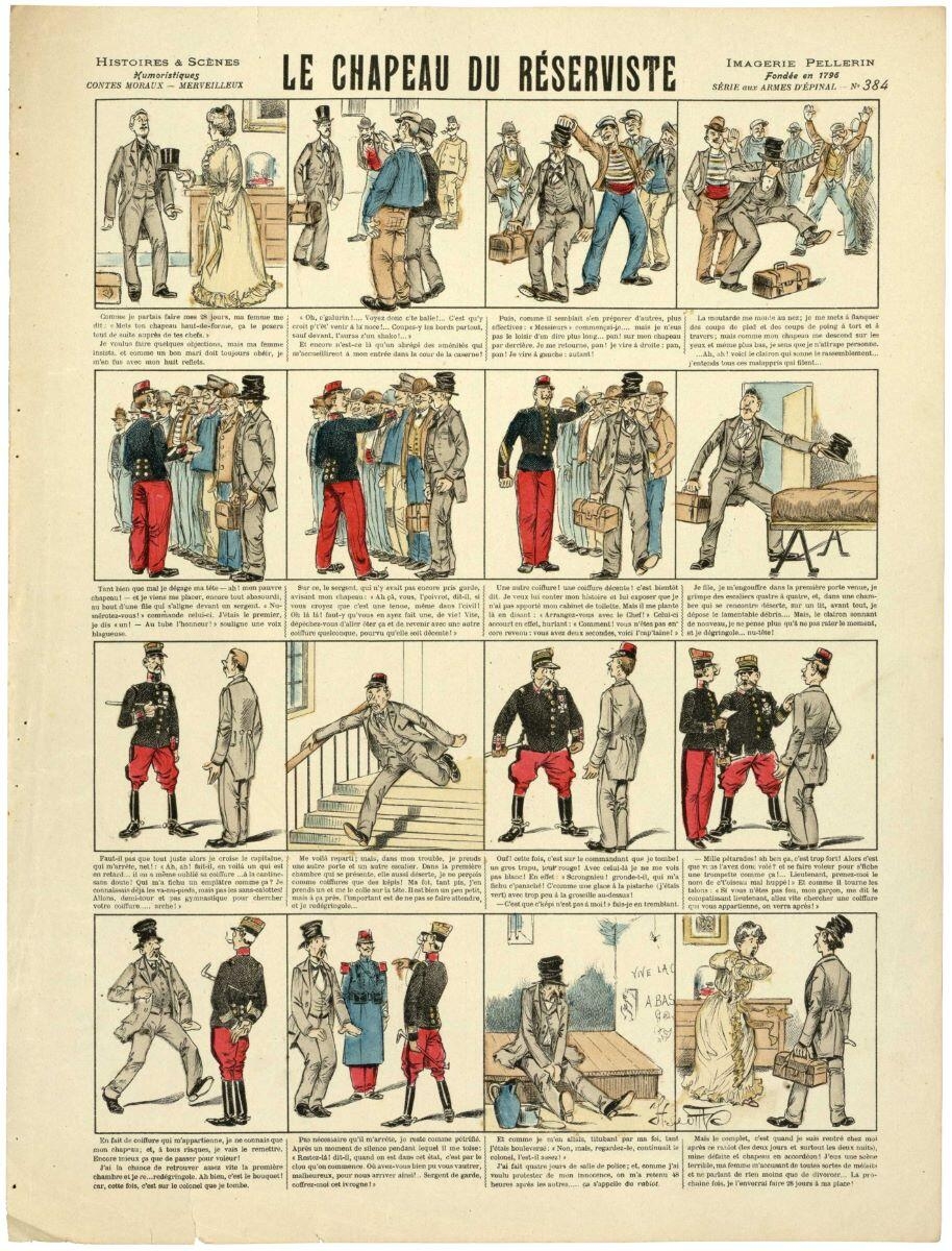 LE CHAPEAU DU RESERVISTE (titre inscrit)