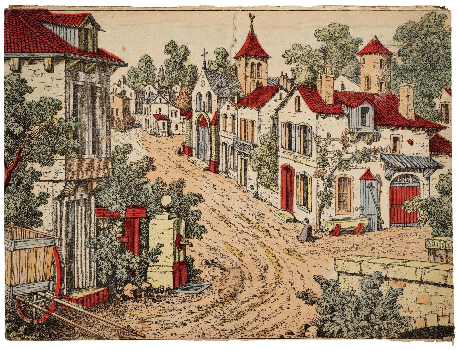 THEATRE DES FOLIES-BERGERE. Village N°.3 (titre factice)