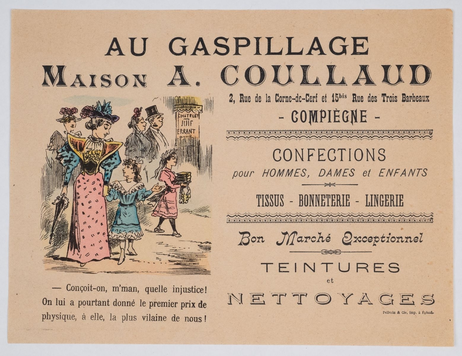 AU GASPILLAGE / MAISON A. COULLAUD (titre inscrit)