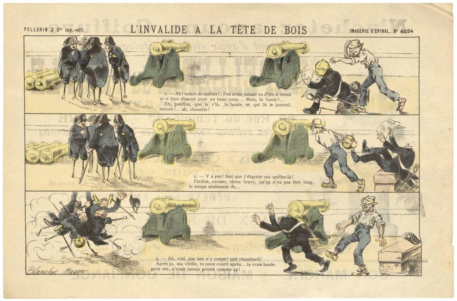 L’INVALIDE A LA TÊTE DE BOIS (titre inscrit)