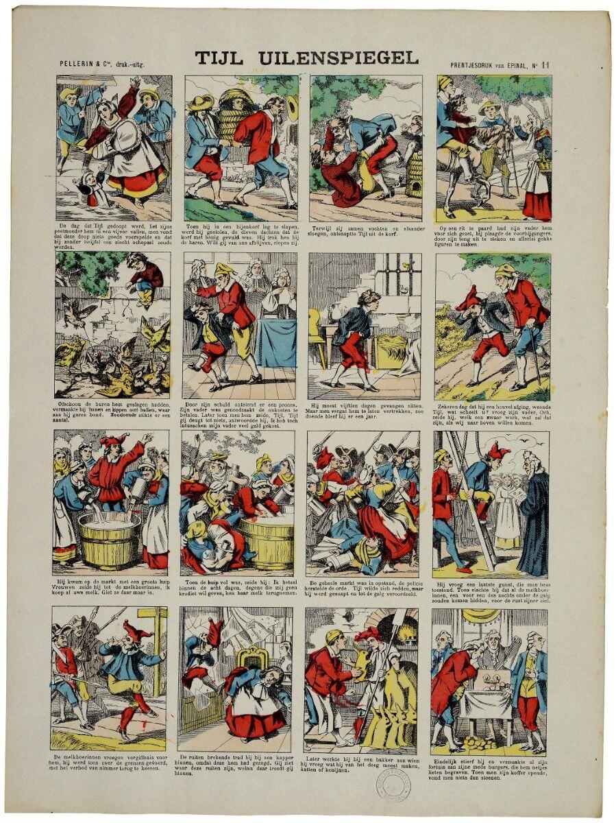 TIJL UILENSPIEGEL (titre inscrit, néerl.) ; Till l’espiègle. (titre factice)