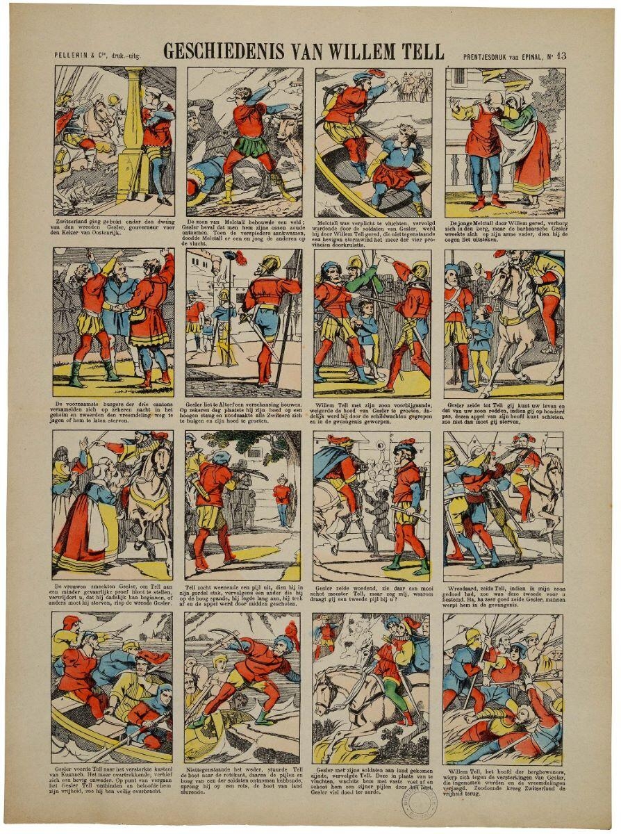 GESCHIEDNIS VAN WILLIAM TELL (titre inscrit, néerl.) ; L’histoire de Guillaume Tell (titre factice)