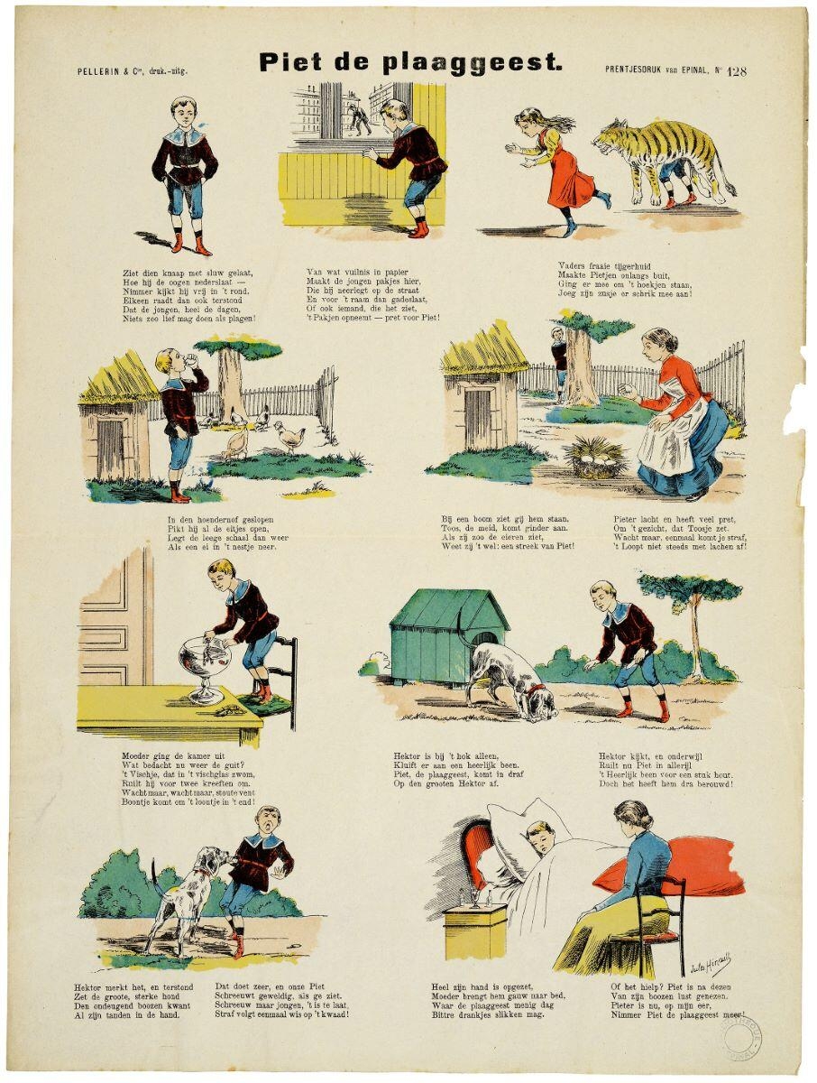 Piet de plaaggeest. (titre inscrit, néerl.) ; Pierre le mystificateur (titre traduit)