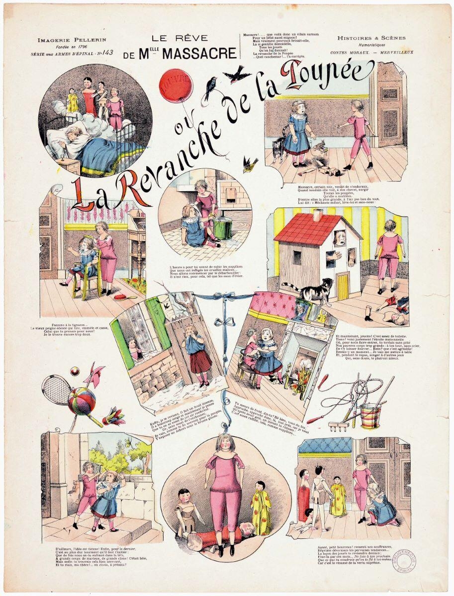 LE RÊVE DE MELLE MASSACRE / ou / La revanche de la Poupée (titre inscrit)