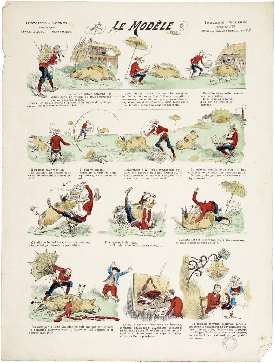 LE MODÈLE (titre inscrit)
