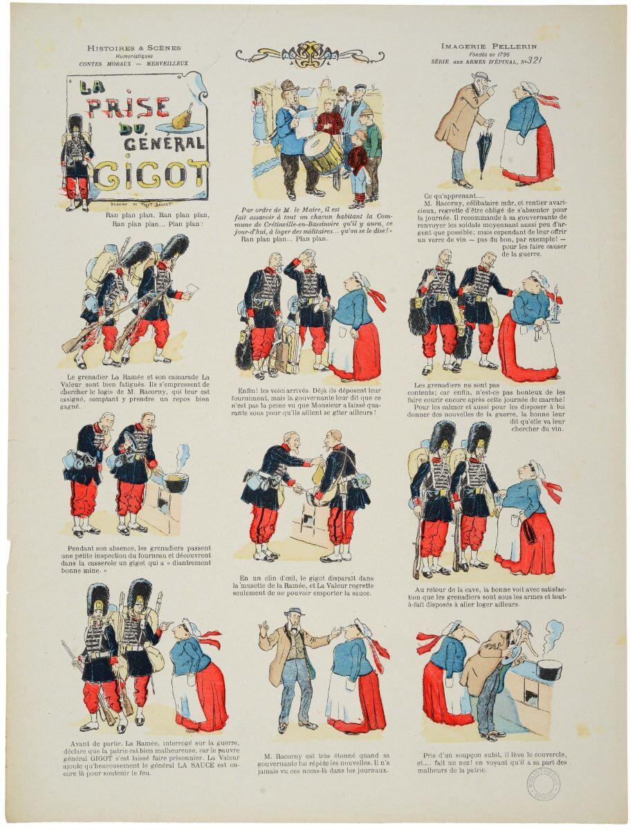 LA PRISE DU GÉNÉRAL GIGOT (titre inscrit)