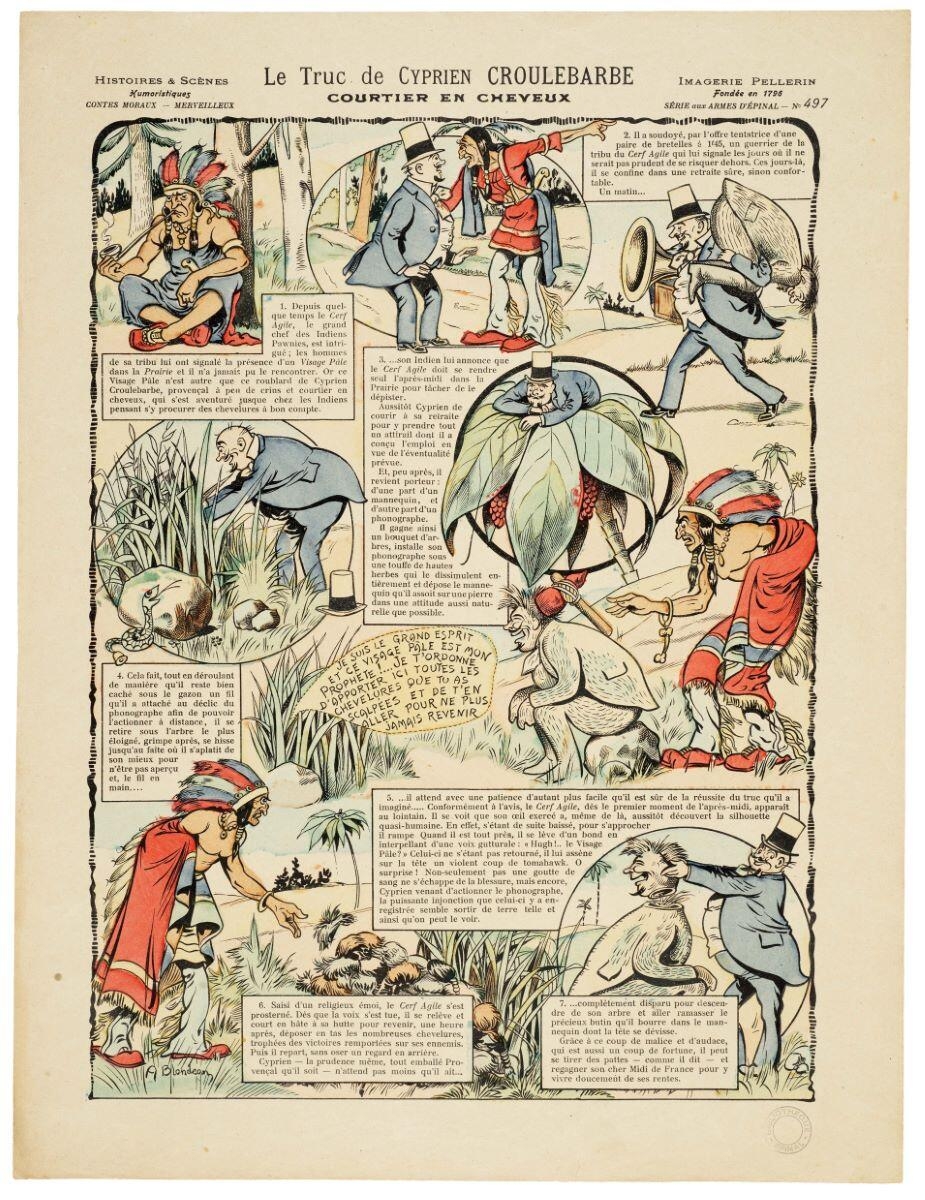 Le truc de CYPRIEN CROULEBARBE / COURTIER EN CHEVEUX (titre inscrit)