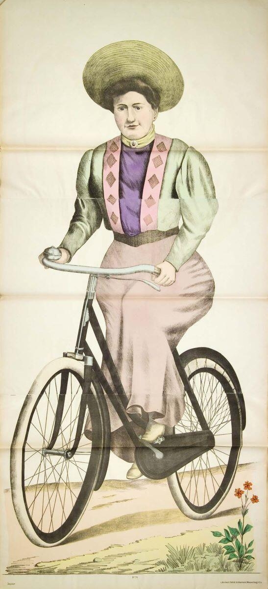 La cycliste (titre factice)