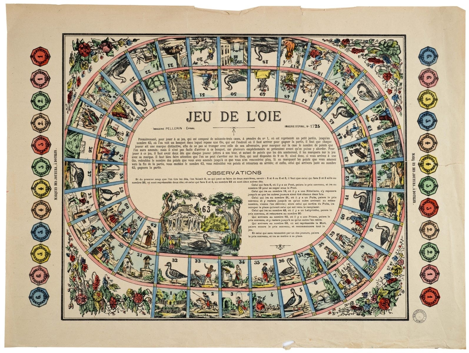 JEU DE L’ OIE (titre inscrit)